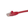 Red Snagless Cat6 Patch Cable 0.5m
