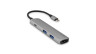 USB-C 6in1 Hub 4k HDMI - Grey/Black