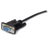 0.5m S-Through DB9 RS232 Serial Cable