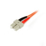 2m MM 50/125 Duplex Patch Cable LC - SC