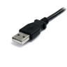 10 ft Black USB 2.0 Extension Cable