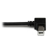 2m USB 2.0 A to Left Angle B Cable - M/M