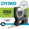 D1 Tape 9mm Black on Transparent