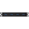 4 Port USB 3.0 Hub 5Gbps 4A - 11in Cable