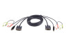 3m USB DVI-I Single Link KVM Cable