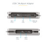 USB-C Multiport Adapter HDMI/VGA Hub