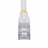 15m White CAT8 Ethernet Cable - LSZH