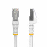2m White CAT8 Ethernet Cable - LSZH
