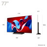 OLED evo C4 77 4K Smart TV 2024