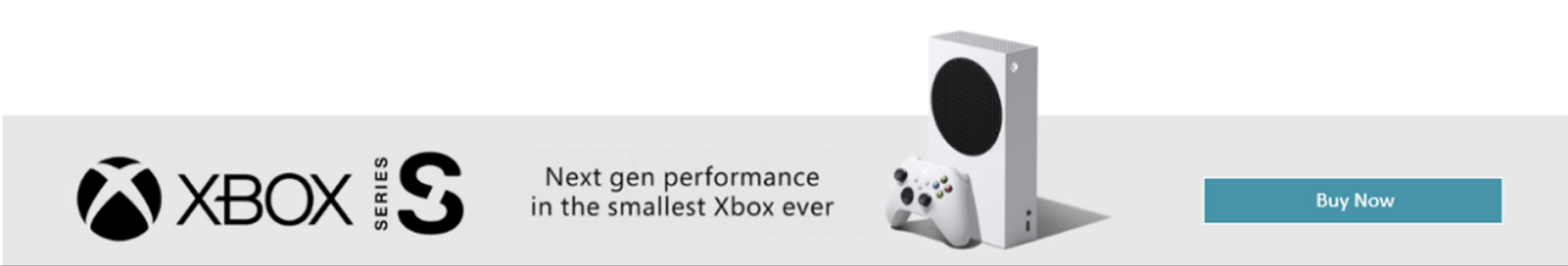 Xbox S banner