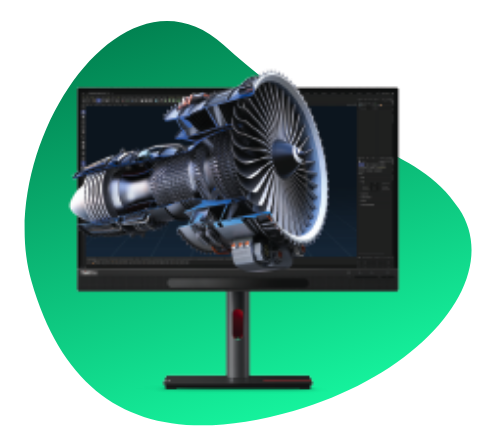 ThinkVision 27 3D monitor